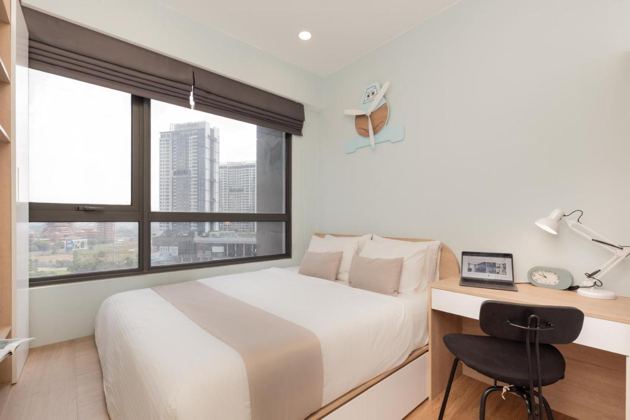 Blue Fingers Masteri An Phu Apartment Ho Şi Min Exterior foto