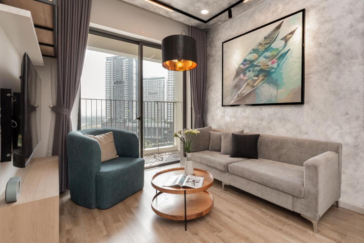 Blue Fingers Masteri An Phu Apartment Ho Şi Min Exterior foto